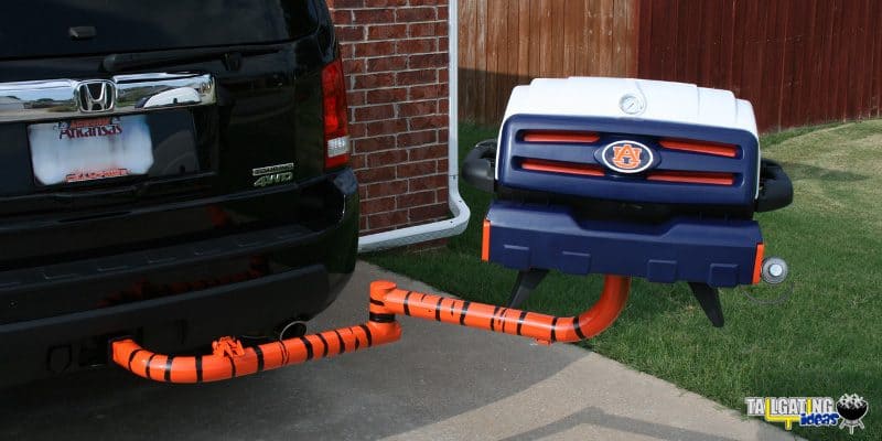 Auburn Tigers tailgating grill