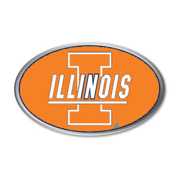 Illinois_Illini Illinois Auto Emblem