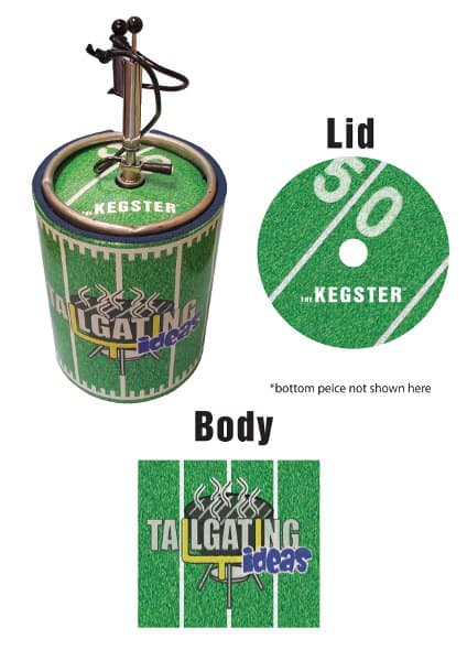 Tailgating Ideas Kegster wrap