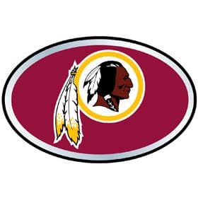 NFL Washington Redskins Color Auto Emblem